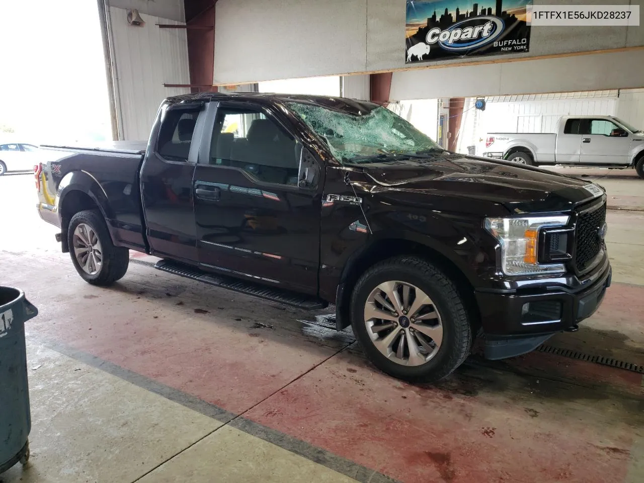 2018 Ford F150 Super Cab VIN: 1FTFX1E56JKD28237 Lot: 73566254