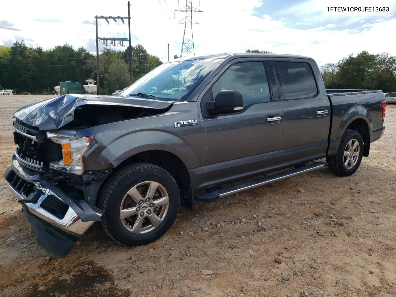 2018 Ford F150 Supercrew VIN: 1FTEW1CP0JFE13683 Lot: 73576604