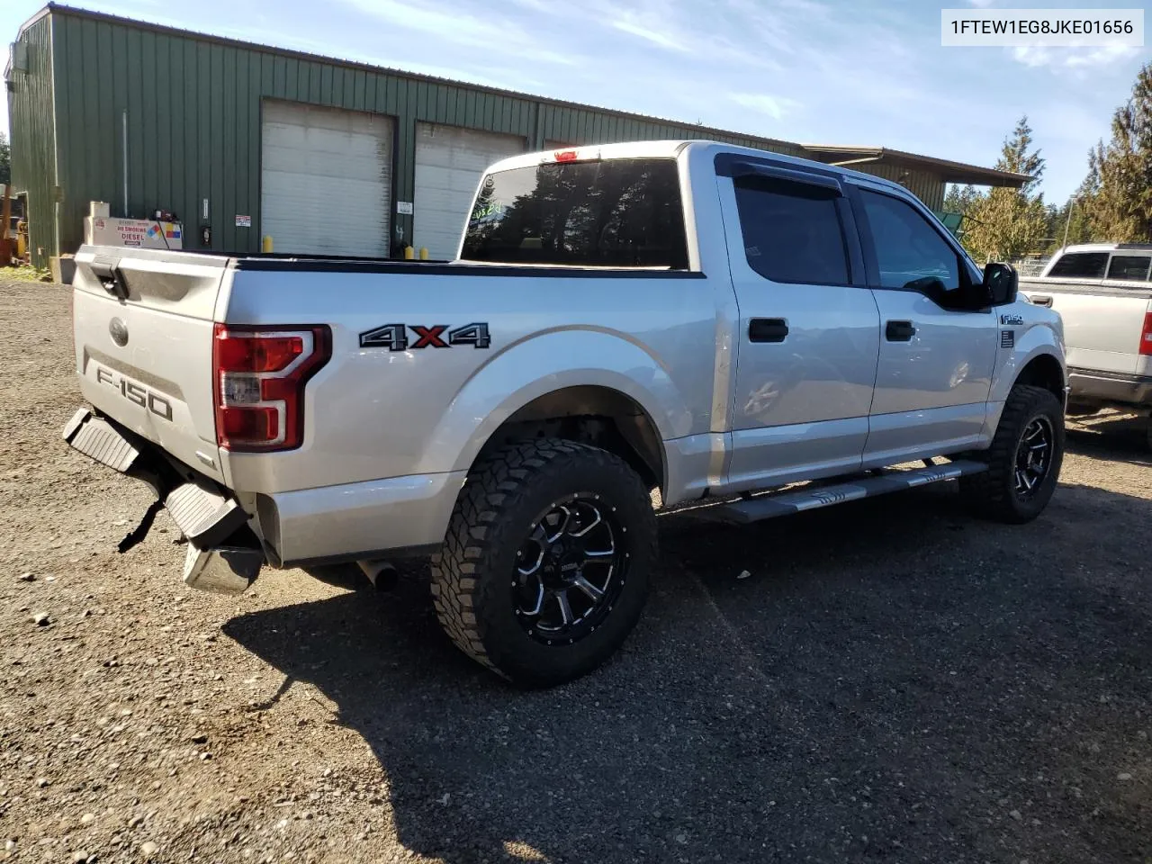 2018 Ford F150 Supercrew VIN: 1FTEW1EG8JKE01656 Lot: 73598844