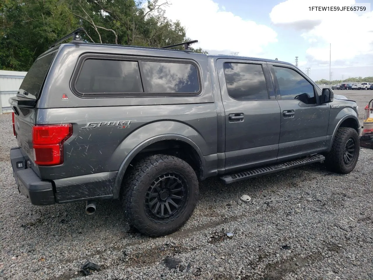 2018 Ford F150 Supercrew VIN: 1FTEW1E59JFE65759 Lot: 73652364