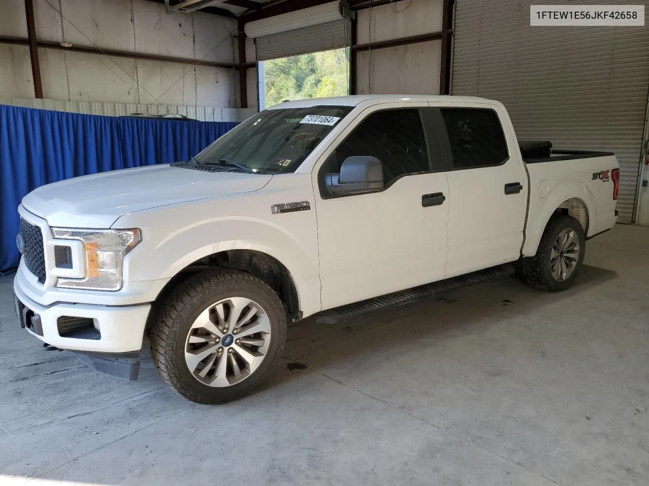 2018 Ford F150 Supercrew VIN: 1FTEW1E56JKF42658 Lot: 73701064