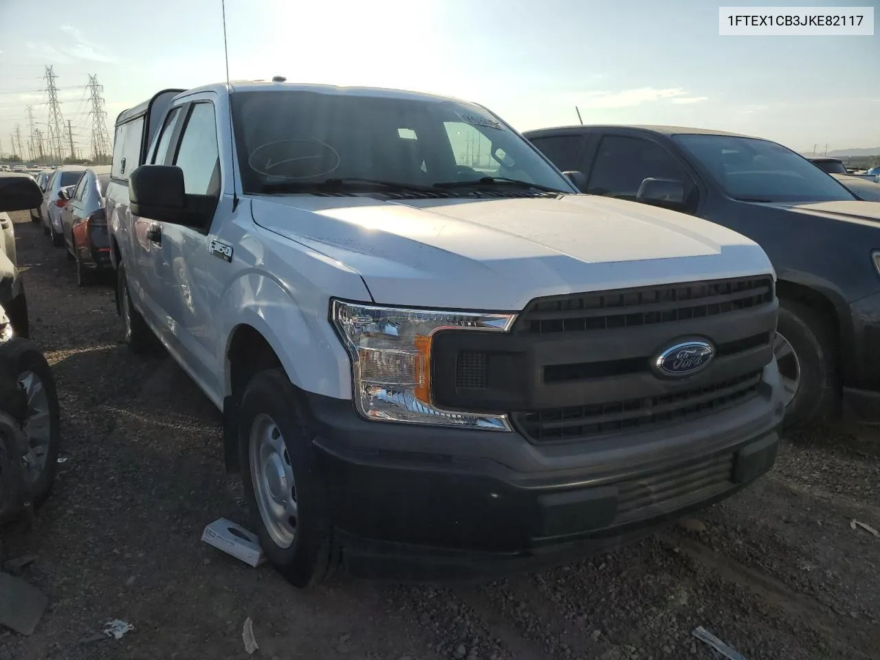 2018 Ford F150 Super Cab VIN: 1FTEX1CB3JKE82117 Lot: 73702954