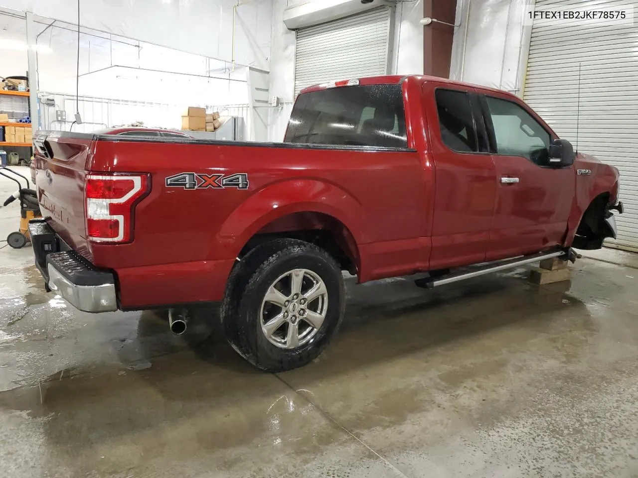 2018 Ford F150 Super Cab VIN: 1FTEX1EB2JKF78575 Lot: 73718084