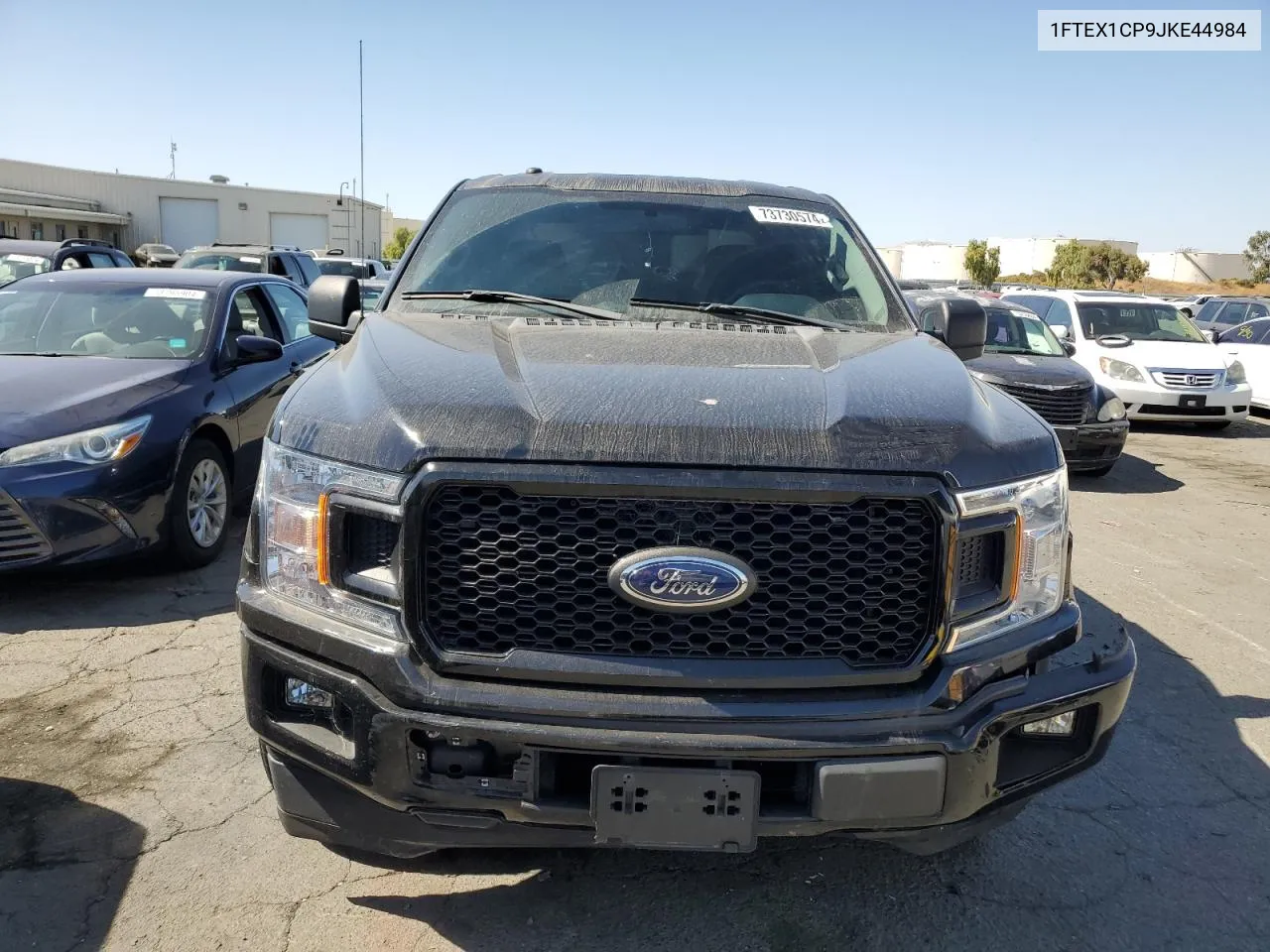 2018 Ford F150 Super Cab VIN: 1FTEX1CP9JKE44984 Lot: 73730574