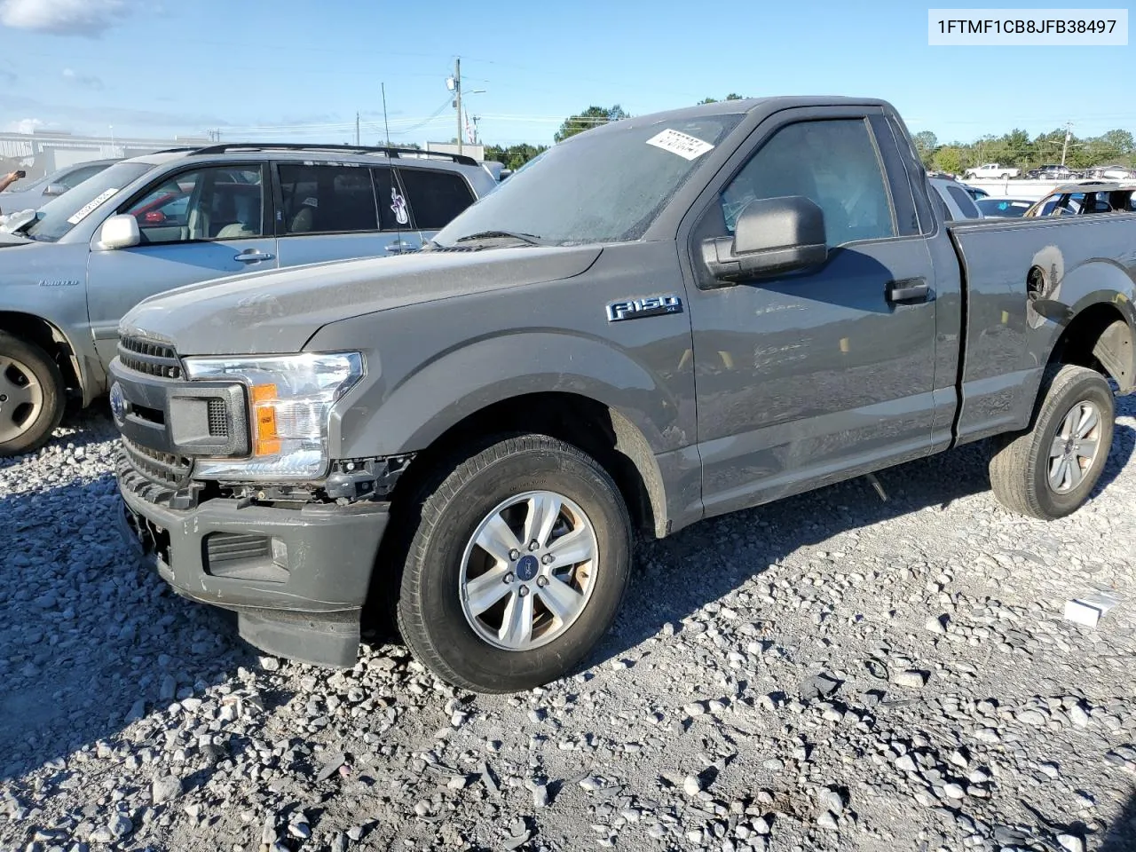 2018 Ford F150 VIN: 1FTMF1CB8JFB38497 Lot: 73757054