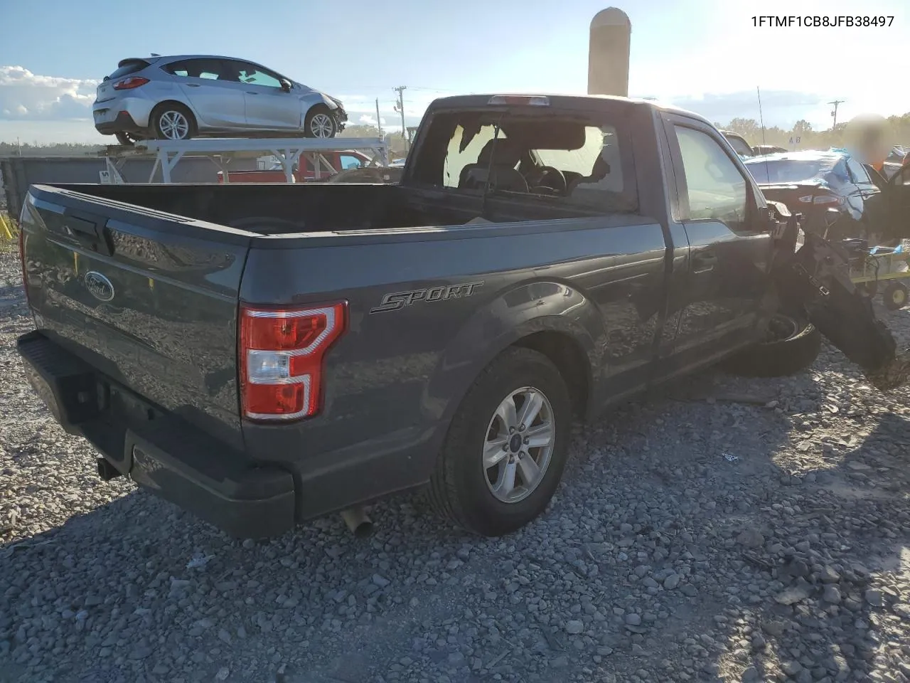 2018 Ford F150 VIN: 1FTMF1CB8JFB38497 Lot: 73757054