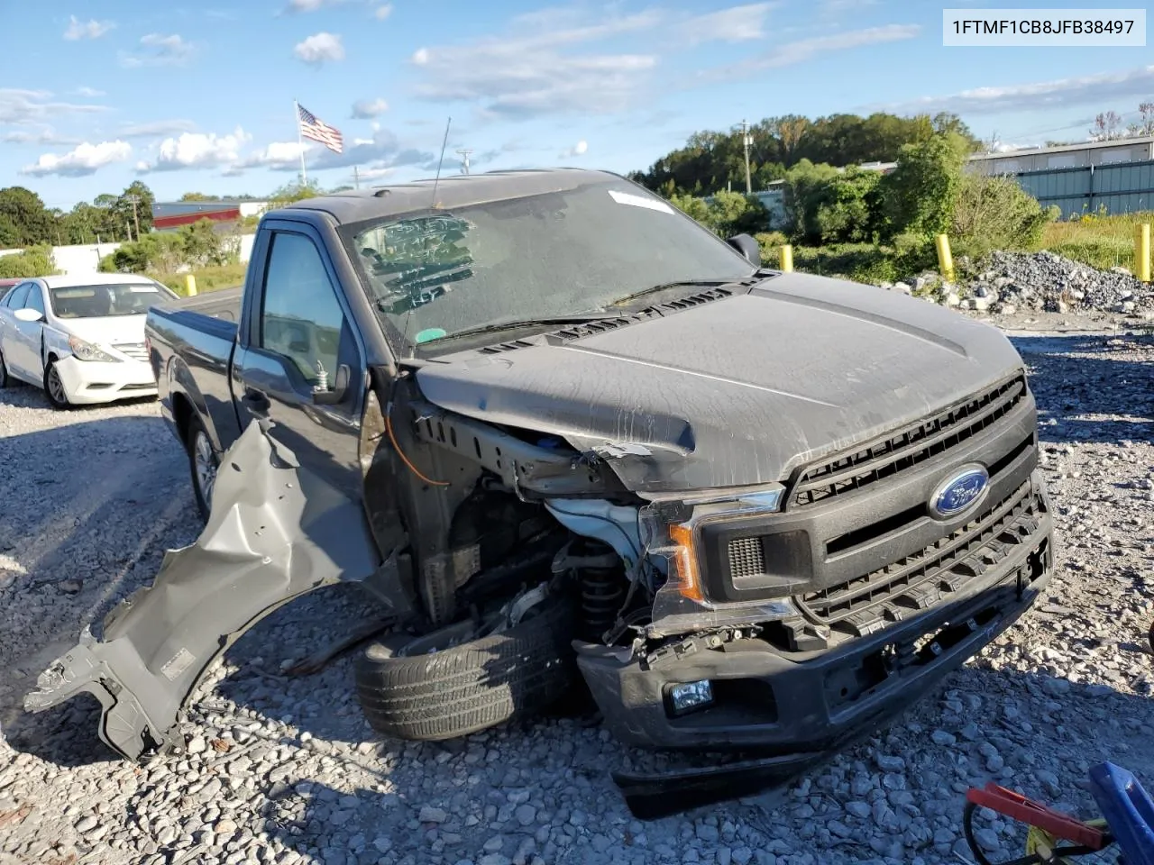 2018 Ford F150 VIN: 1FTMF1CB8JFB38497 Lot: 73757054