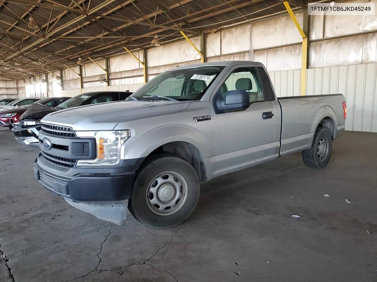 2018 Ford F150 VIN: 1FTMF1CB6JKD45249 Lot: 73763174