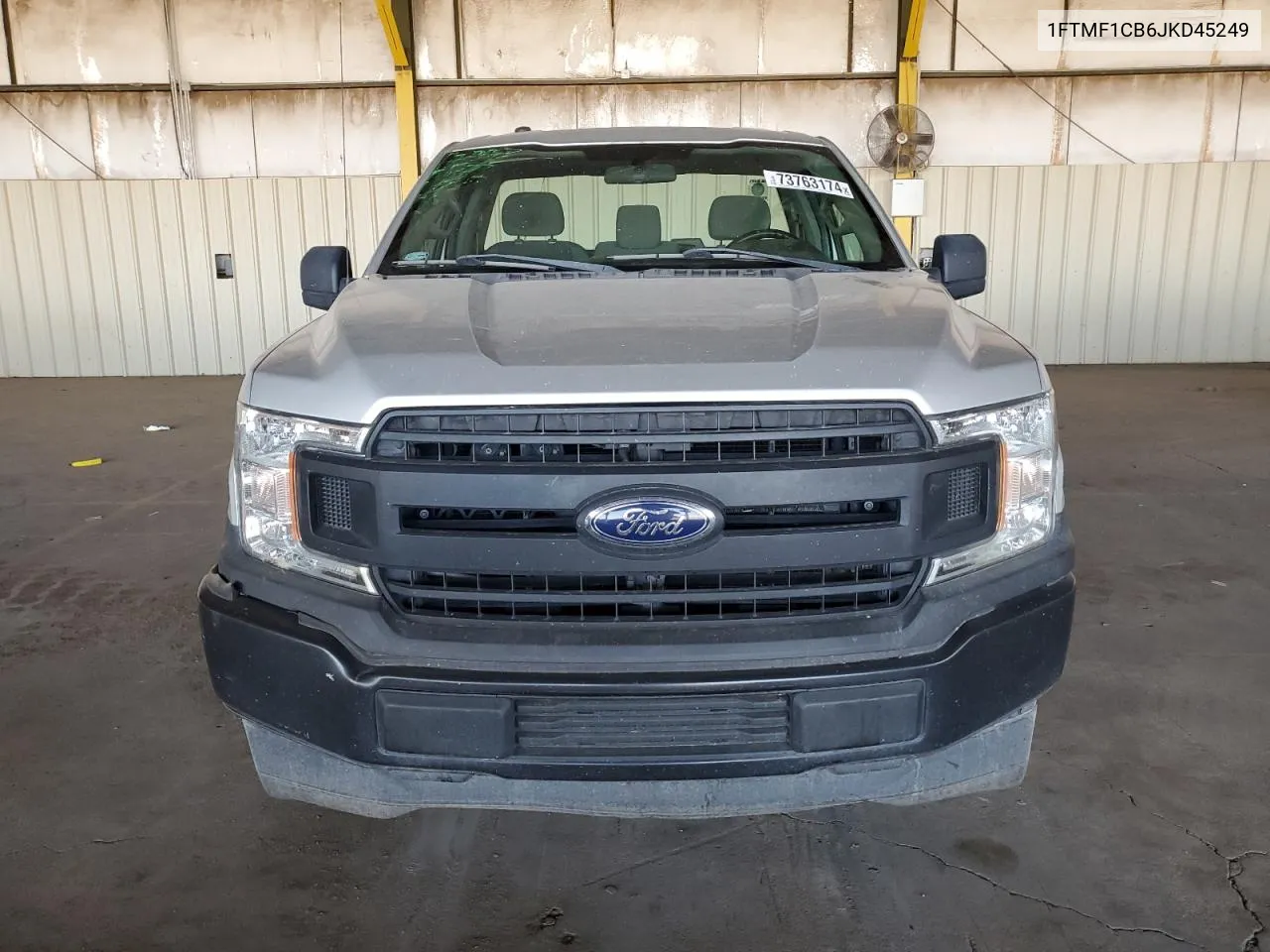 2018 Ford F150 VIN: 1FTMF1CB6JKD45249 Lot: 73763174