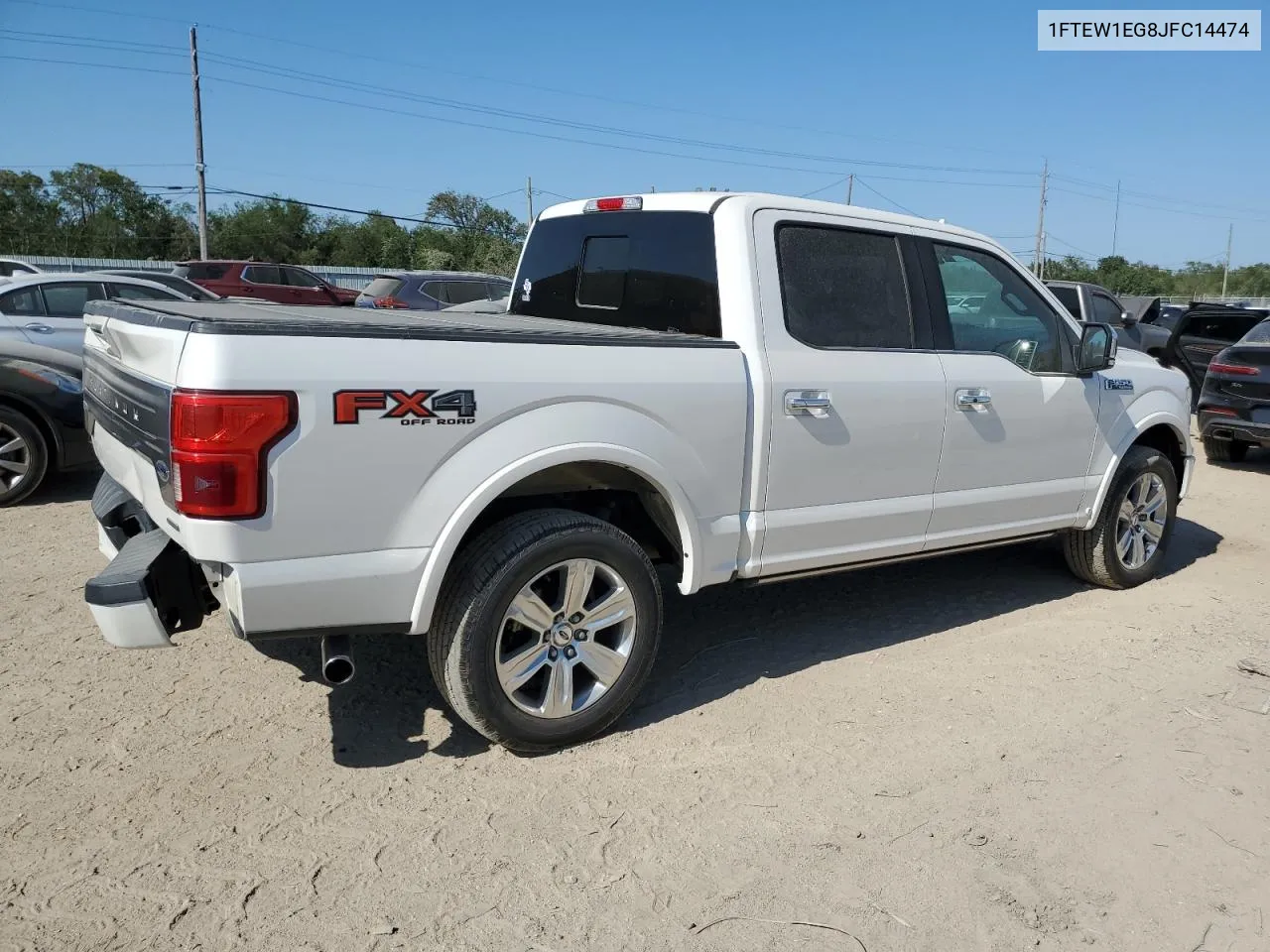 2018 Ford F150 Supercrew VIN: 1FTEW1EG8JFC14474 Lot: 73782864