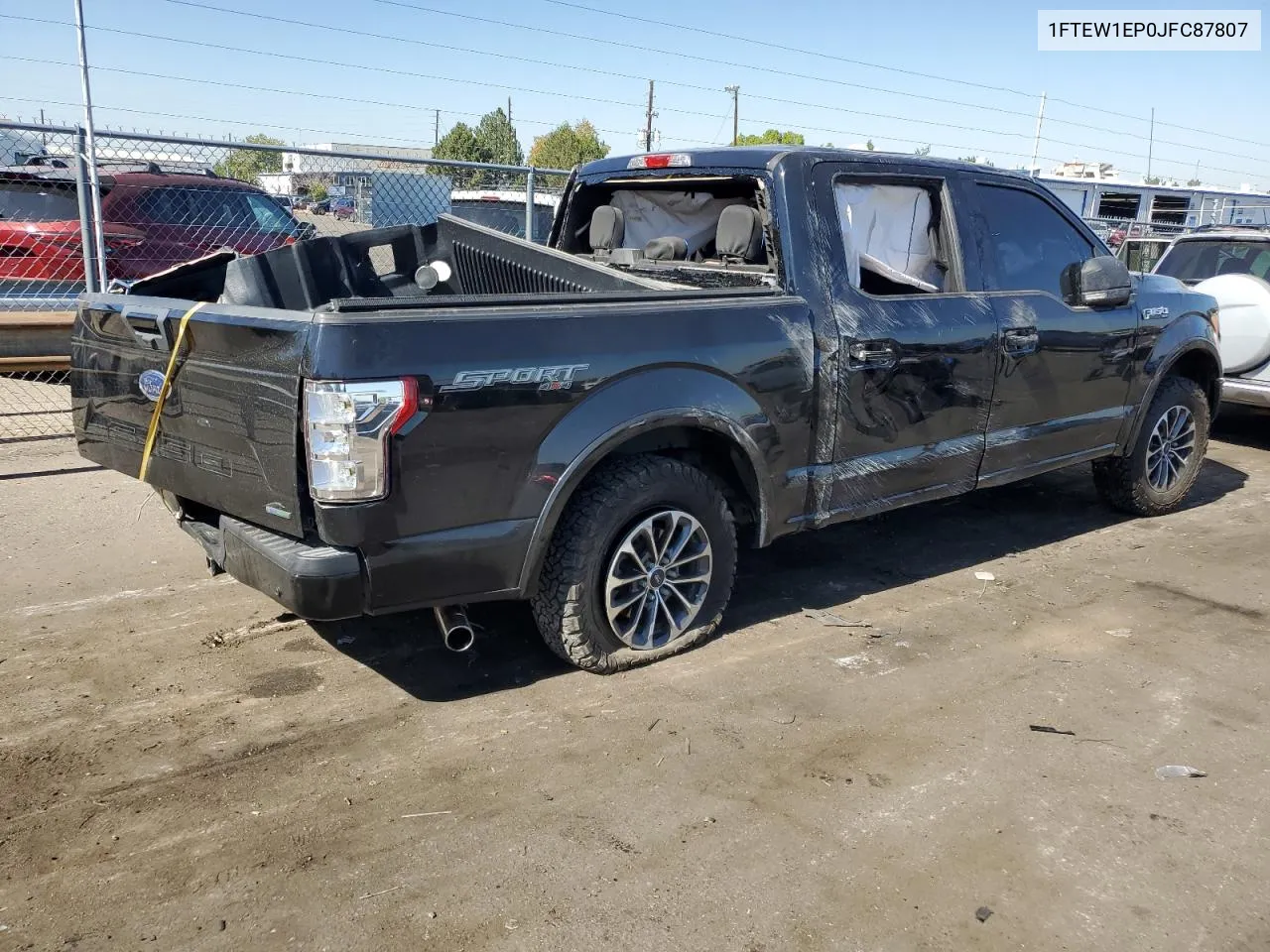 2018 Ford F150 Supercrew VIN: 1FTEW1EP0JFC87807 Lot: 73783744