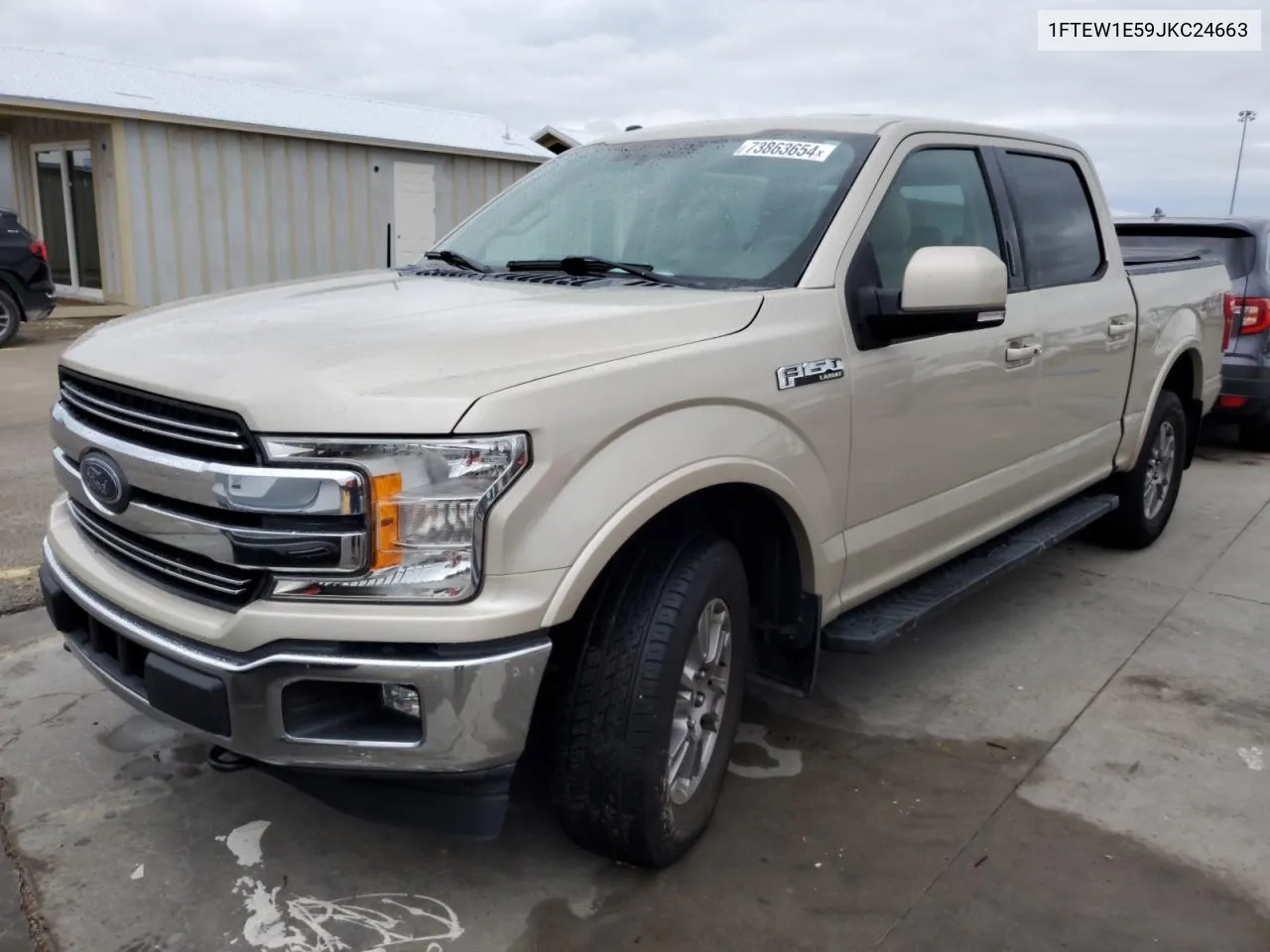 2018 Ford F150 Supercrew VIN: 1FTEW1E59JKC24663 Lot: 73863654