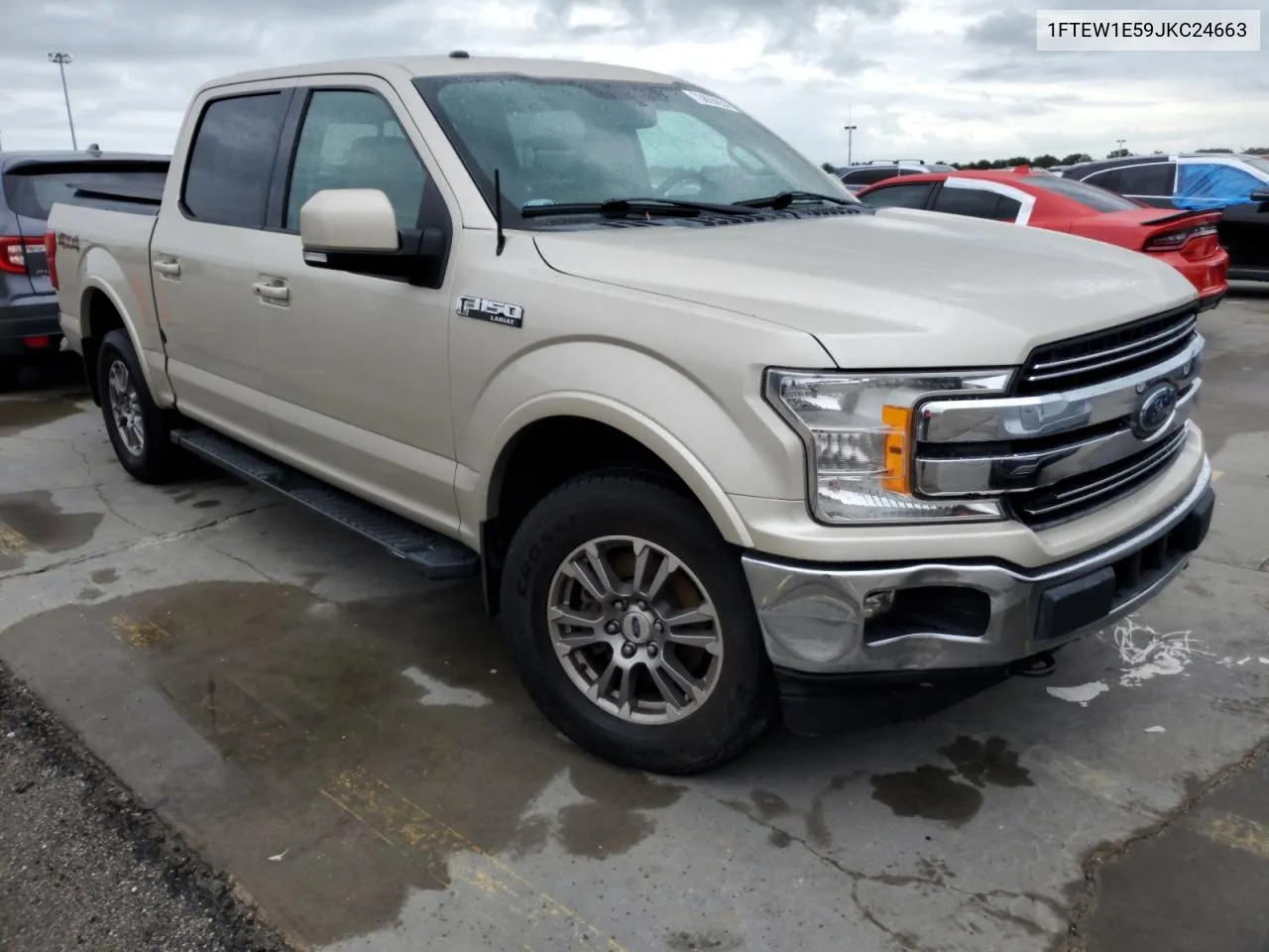 2018 Ford F150 Supercrew VIN: 1FTEW1E59JKC24663 Lot: 73863654