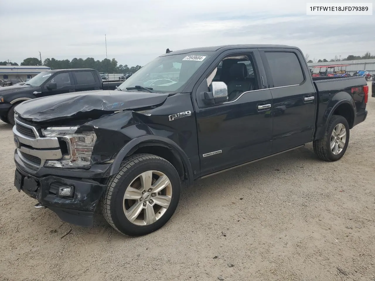 2018 Ford F150 Supercrew VIN: 1FTFW1E18JFD79389 Lot: 73949684