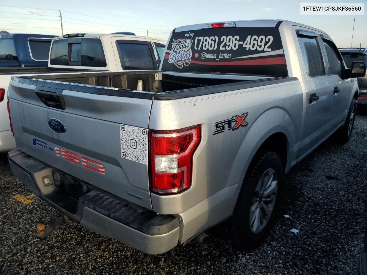 1FTEW1CP8JKF36560 2018 Ford F150 Supercrew