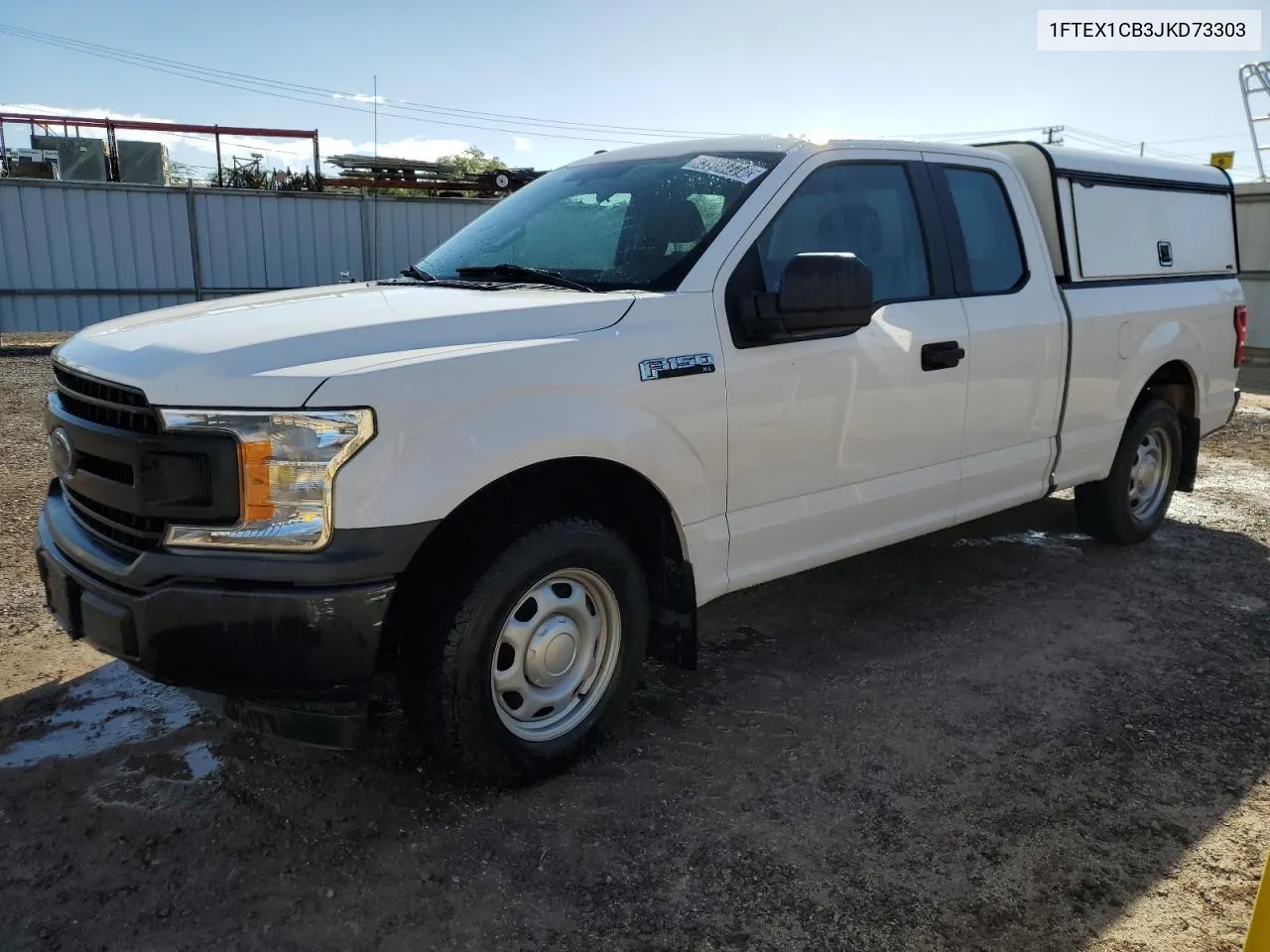 2018 Ford F150 Super Cab VIN: 1FTEX1CB3JKD73303 Lot: 73984774