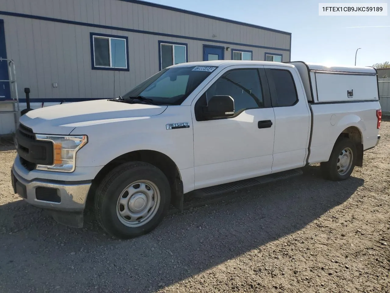 2018 Ford F150 Super Cab VIN: 1FTEX1CB9JKC59189 Lot: 73986464