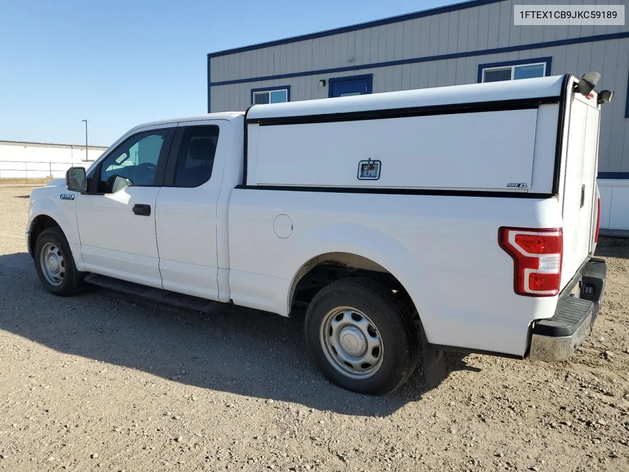 2018 Ford F150 Super Cab VIN: 1FTEX1CB9JKC59189 Lot: 73986464