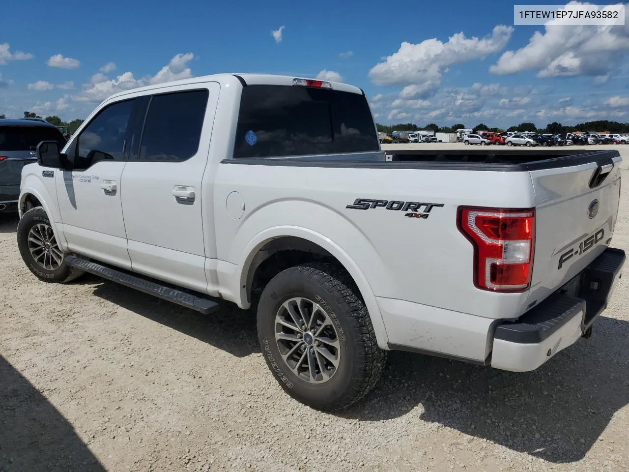 2018 Ford F150 Supercrew VIN: 1FTEW1EP7JFA93582 Lot: 73990624