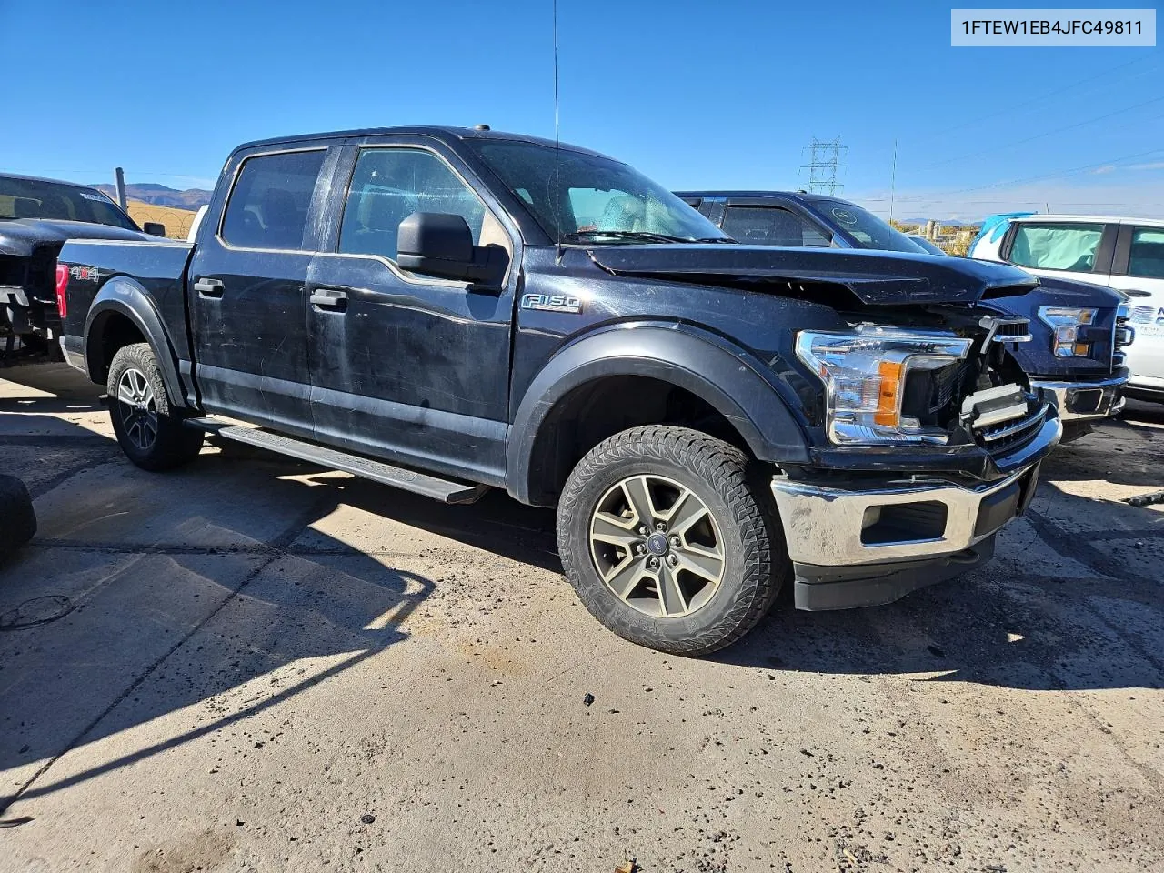 2018 Ford F150 Supercrew VIN: 1FTEW1EB4JFC49811 Lot: 74002994