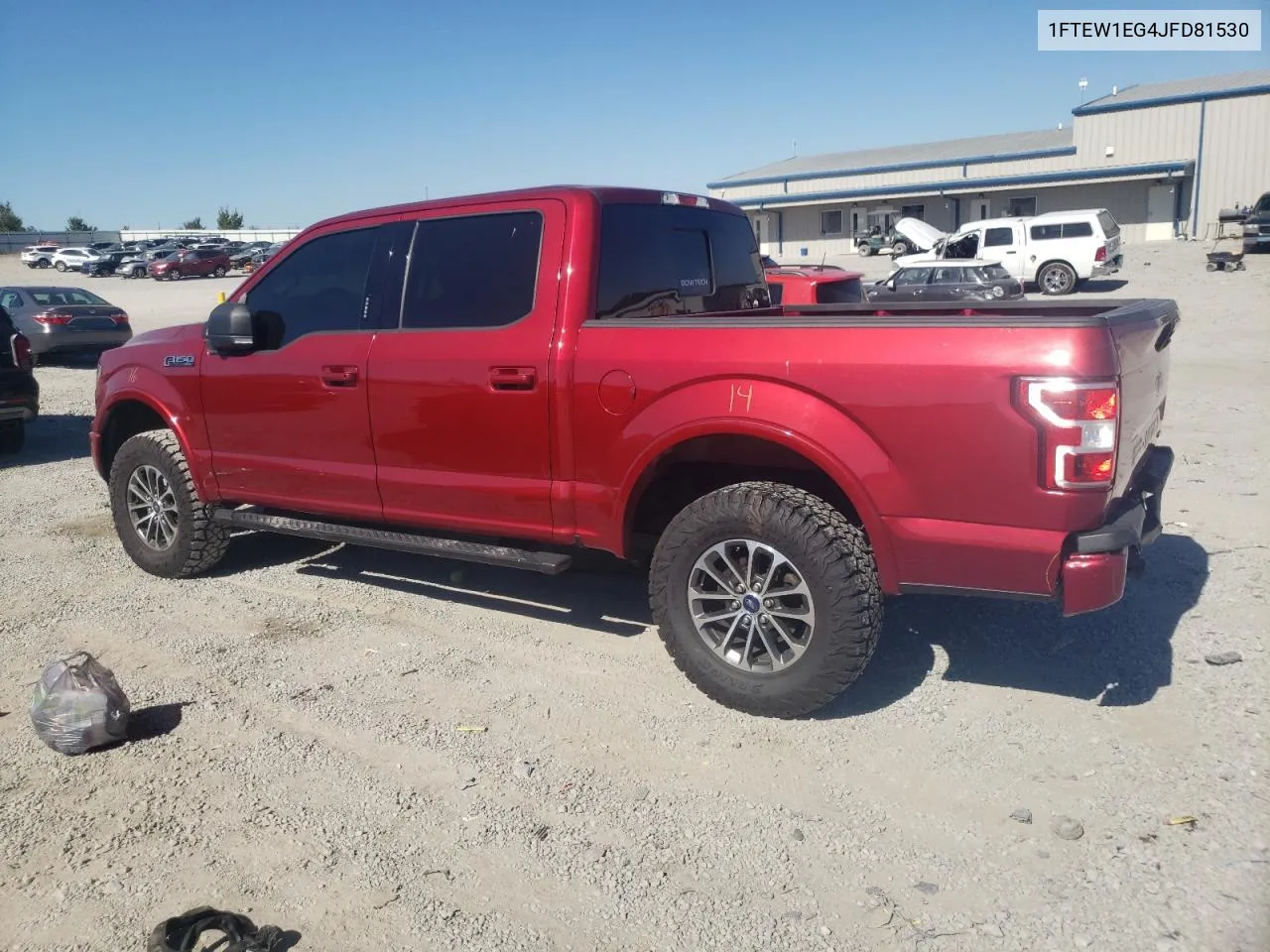 2018 Ford F150 Supercrew VIN: 1FTEW1EG4JFD81530 Lot: 74031684