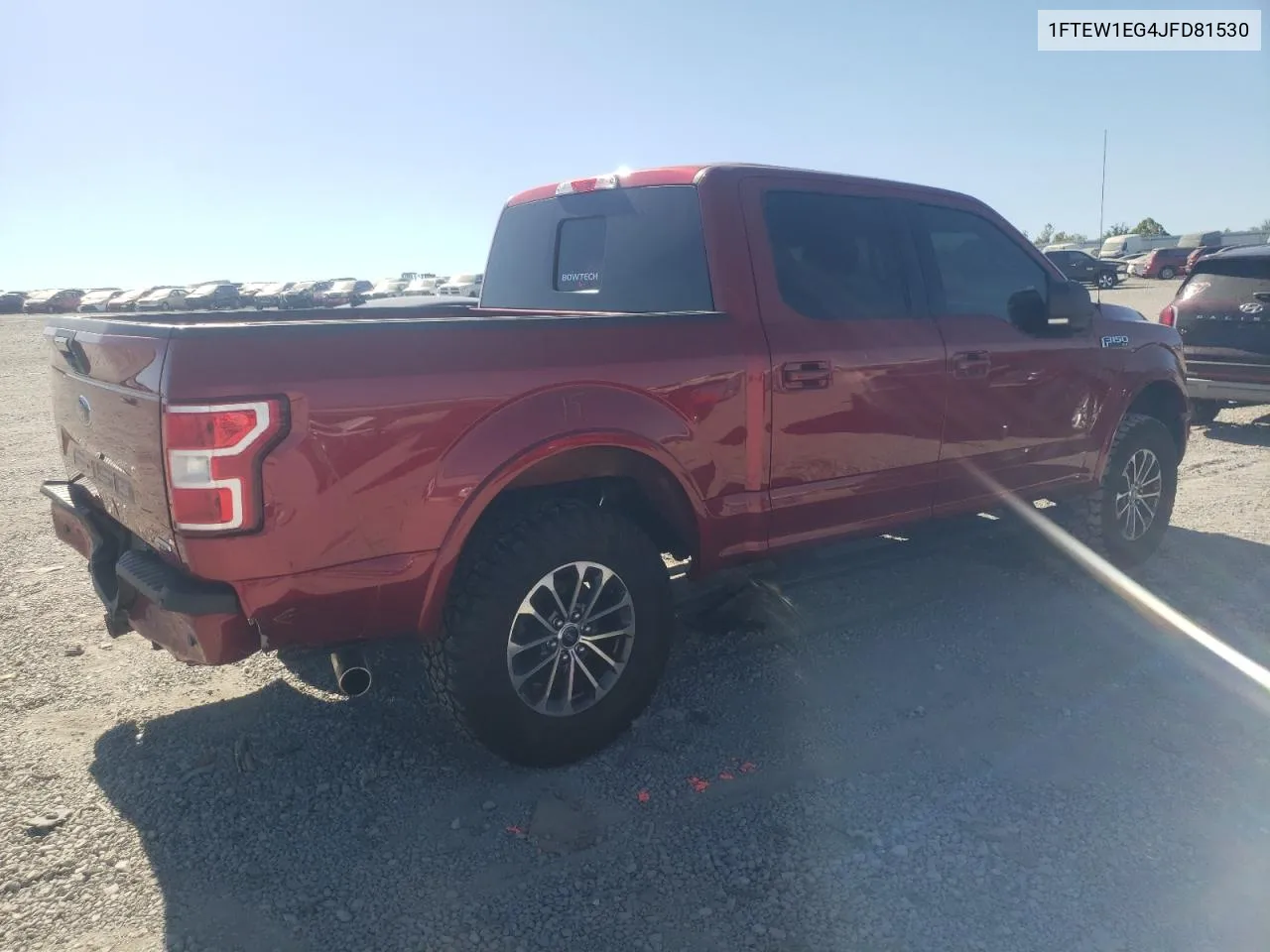 2018 Ford F150 Supercrew VIN: 1FTEW1EG4JFD81530 Lot: 74031684