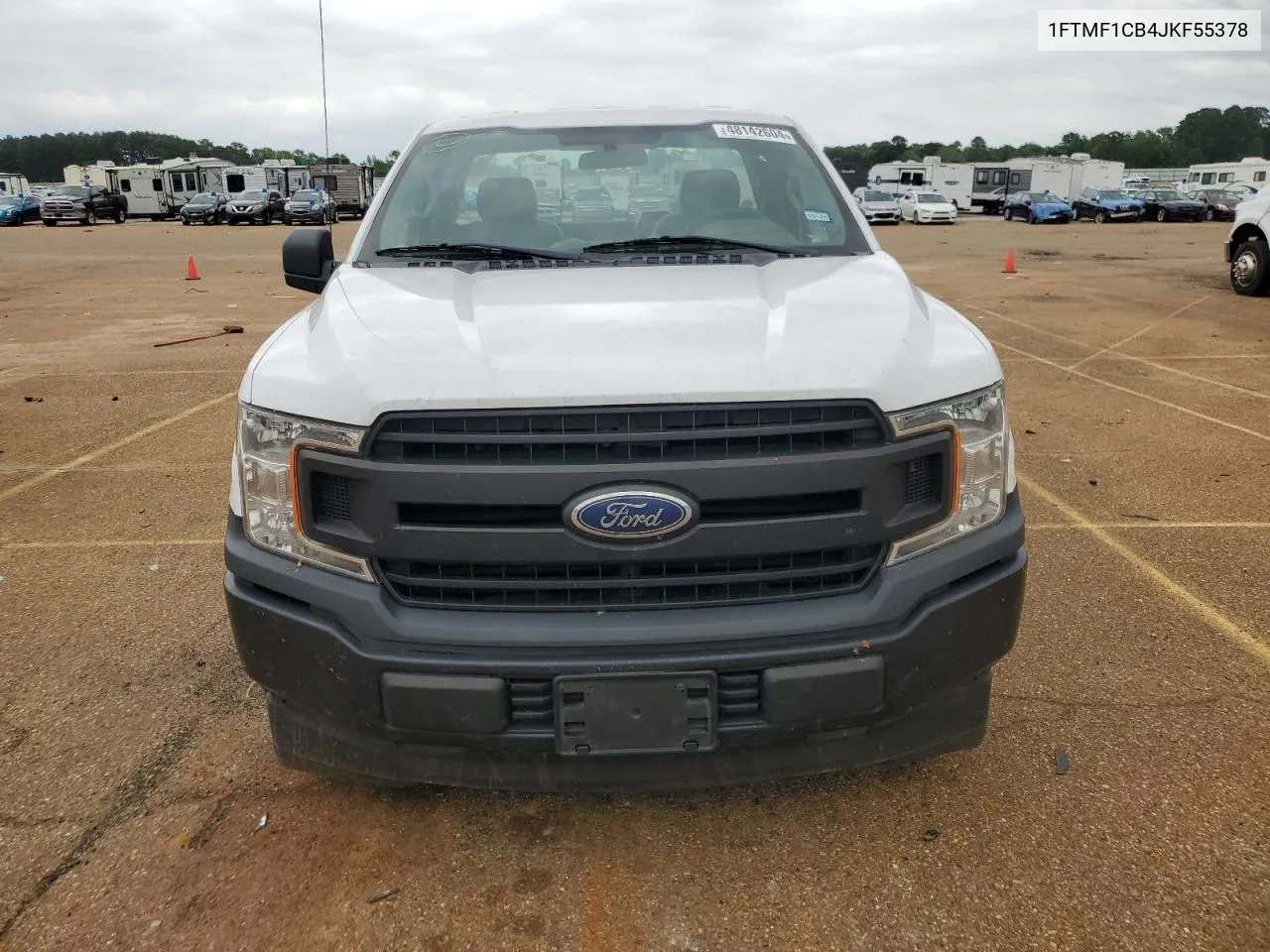 2018 Ford F150 VIN: 1FTMF1CB4JKF55378 Lot: 74056374