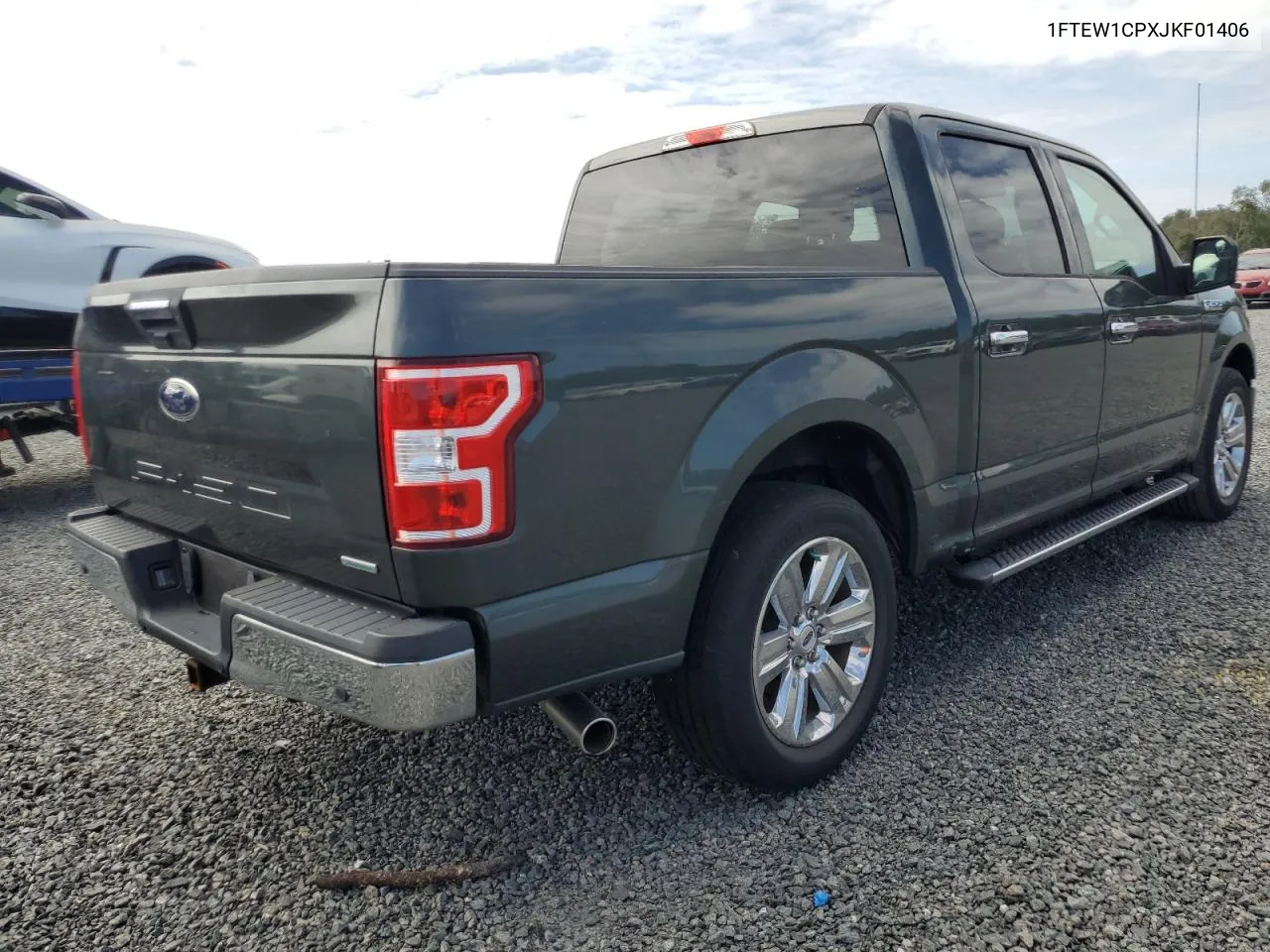 2018 Ford F150 Supercrew VIN: 1FTEW1CPXJKF01406 Lot: 74072164