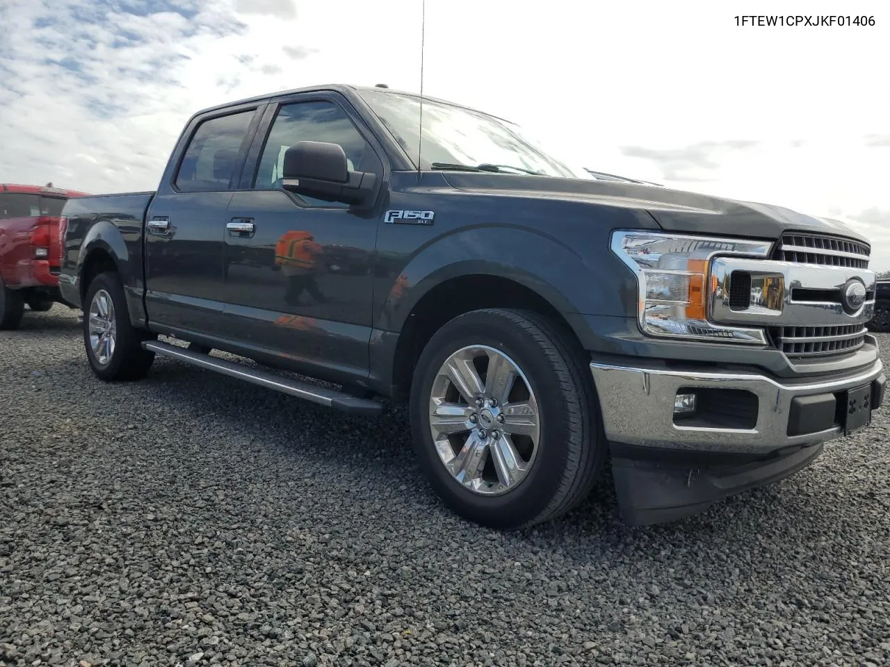 2018 Ford F150 Supercrew VIN: 1FTEW1CPXJKF01406 Lot: 74072164