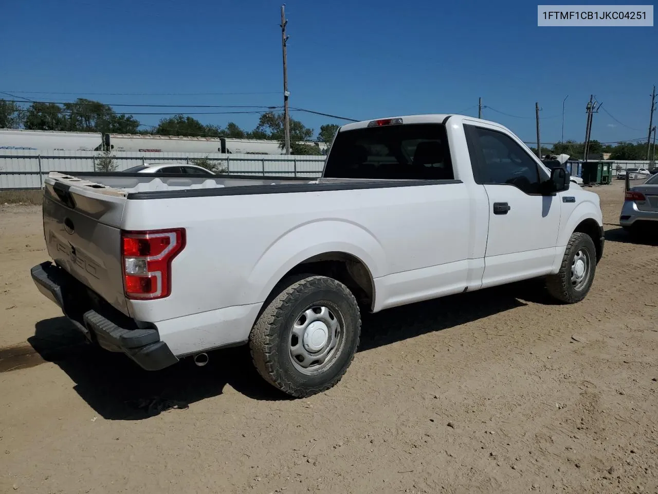 2018 Ford F150 VIN: 1FTMF1CB1JKC04251 Lot: 74133124