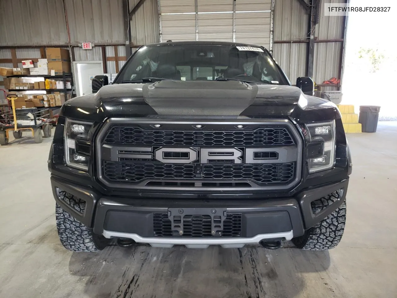 2018 Ford F150 Raptor VIN: 1FTFW1RG8JFD28327 Lot: 74137474