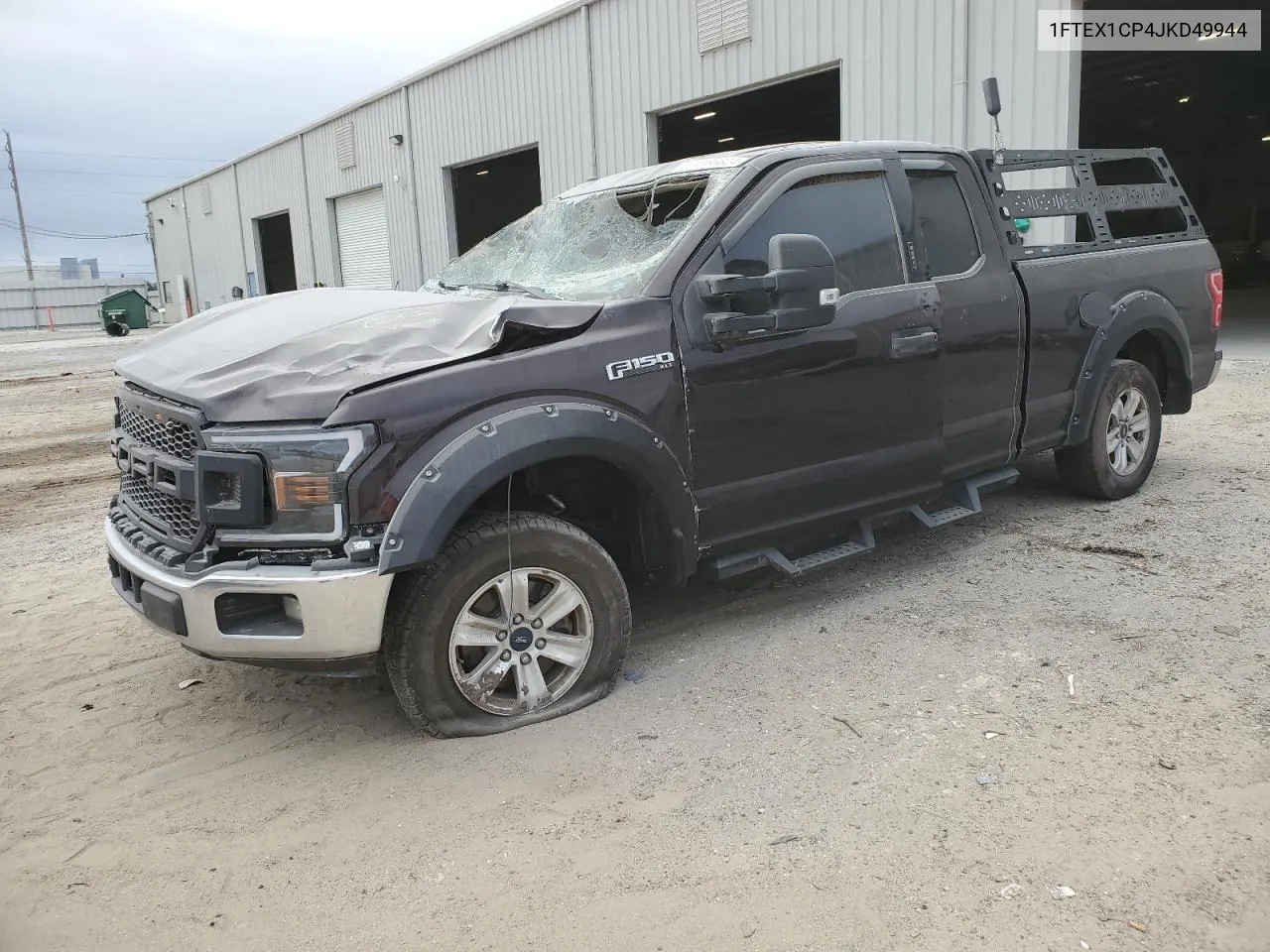 2018 Ford F150 Super Cab VIN: 1FTEX1CP4JKD49944 Lot: 74186824