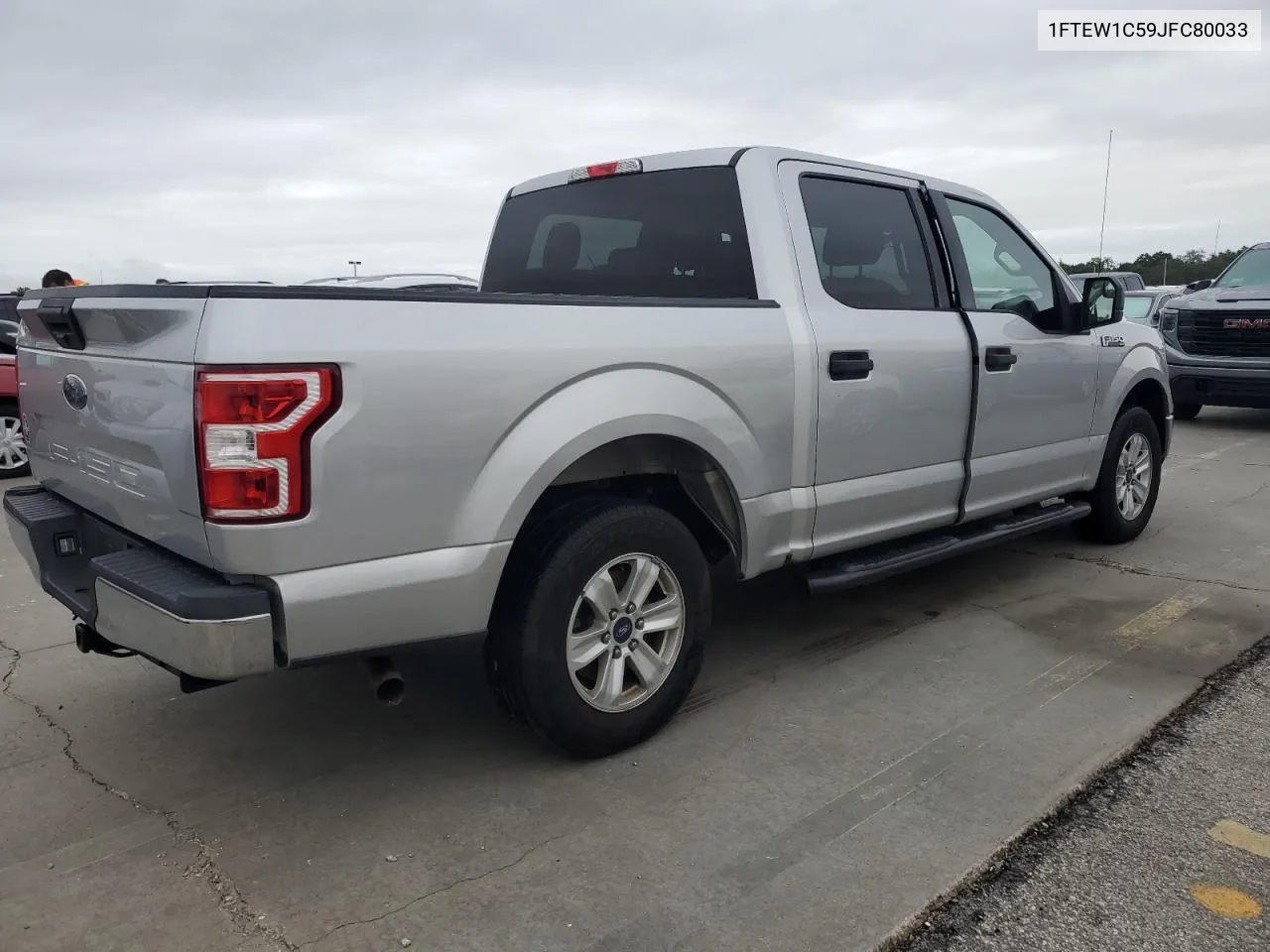 2018 Ford F150 Supercrew VIN: 1FTEW1C59JFC80033 Lot: 74258814