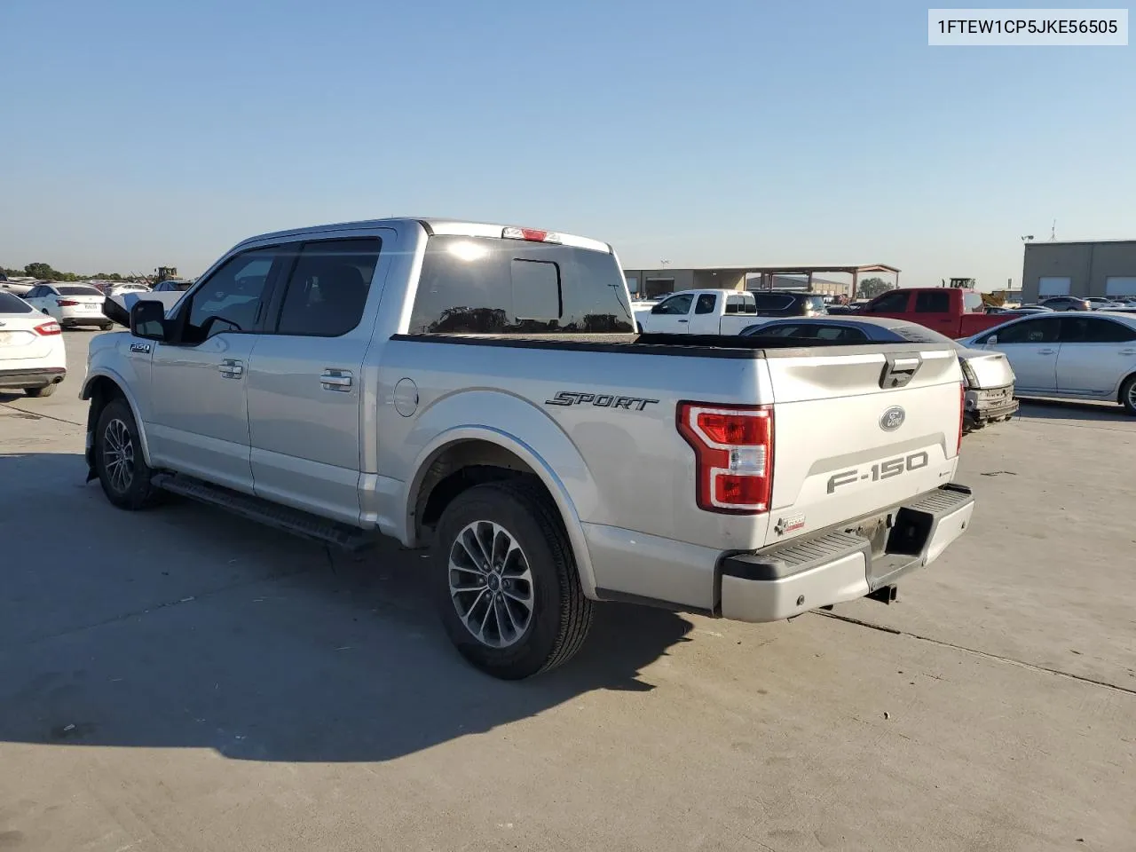 2018 Ford F150 Supercrew VIN: 1FTEW1CP5JKE56505 Lot: 74315694