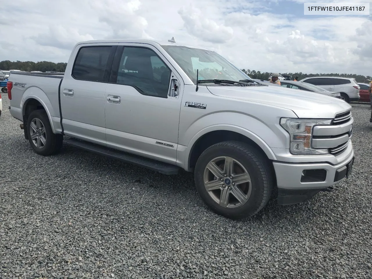 2018 Ford F150 Supercrew VIN: 1FTFW1E10JFE41187 Lot: 74329844