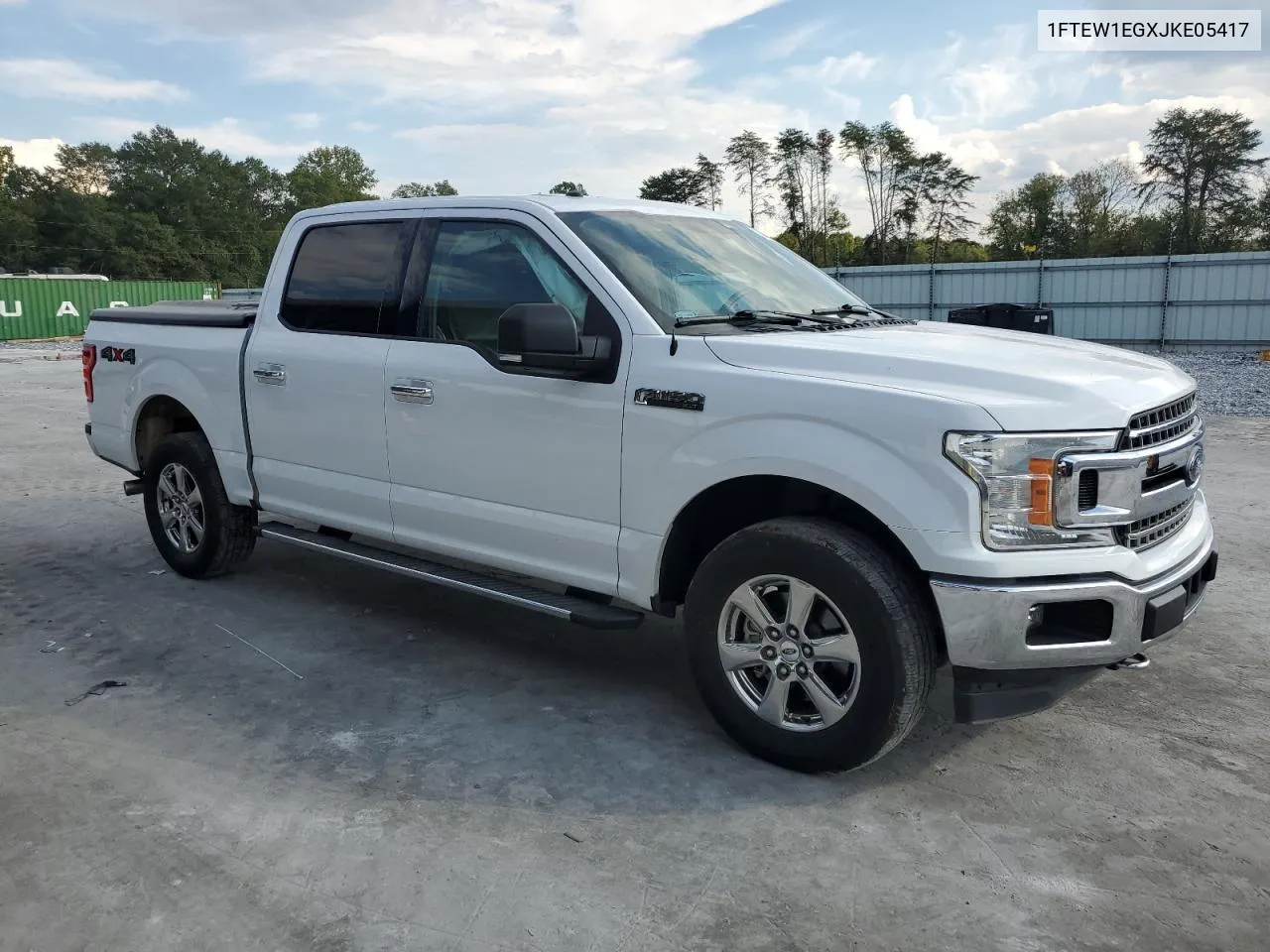 2018 Ford F150 Supercrew VIN: 1FTEW1EGXJKE05417 Lot: 74346854