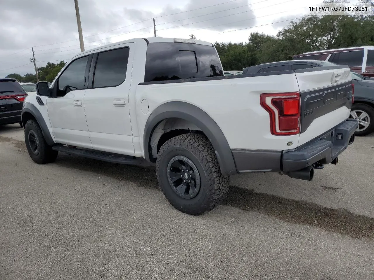 2018 Ford F150 Raptor VIN: 1FTFW1RG7JFD73081 Lot: 74363834