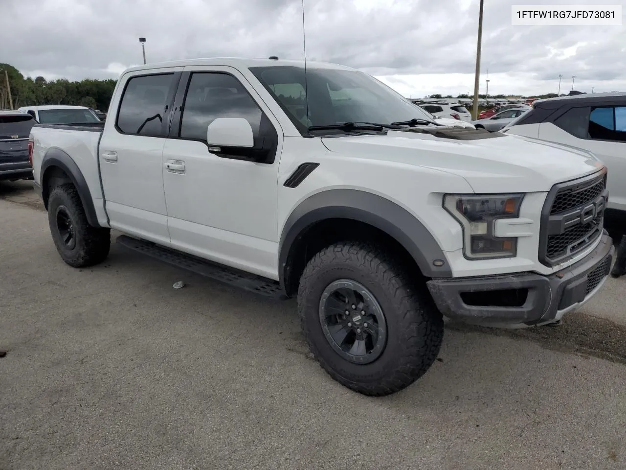 2018 Ford F150 Raptor VIN: 1FTFW1RG7JFD73081 Lot: 74363834