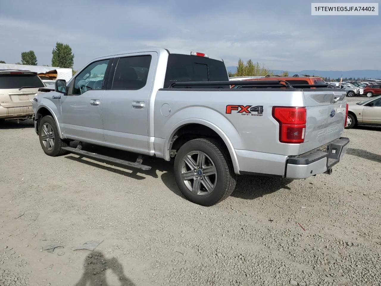 2018 Ford F150 Supercrew VIN: 1FTEW1EG5JFA74402 Lot: 74525984