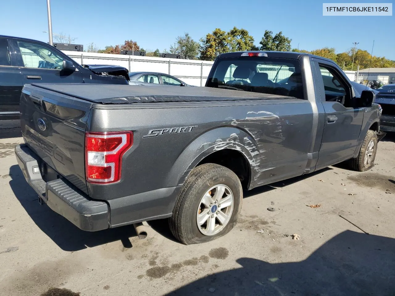 2018 Ford F150 VIN: 1FTMF1CB6JKE11542 Lot: 74541014