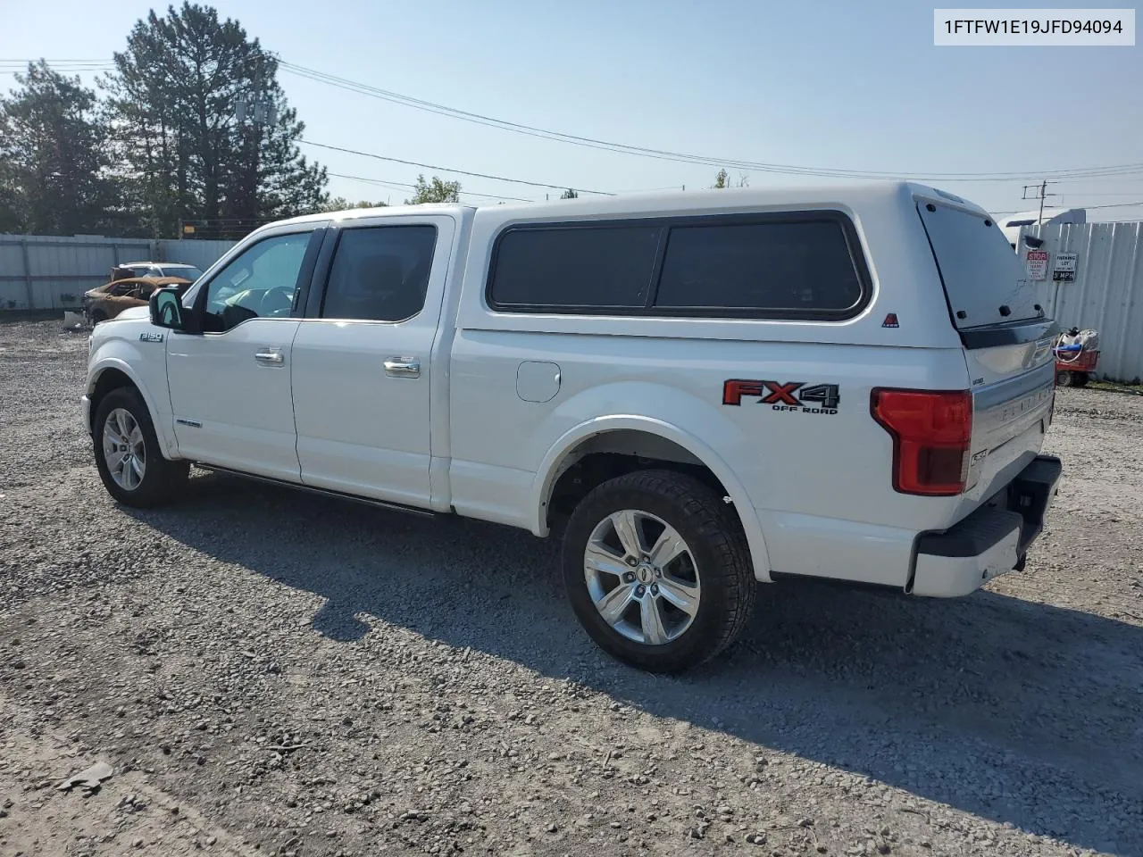 2018 Ford F150 Supercrew VIN: 1FTFW1E19JFD94094 Lot: 74547804