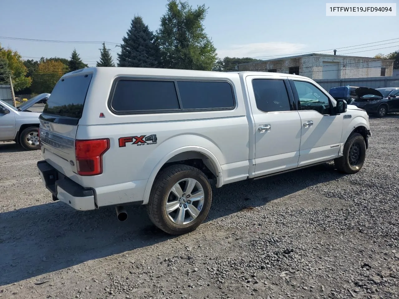 2018 Ford F150 Supercrew VIN: 1FTFW1E19JFD94094 Lot: 74547804