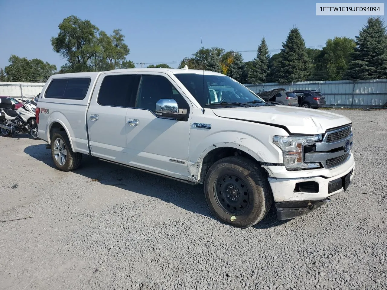 2018 Ford F150 Supercrew VIN: 1FTFW1E19JFD94094 Lot: 74547804