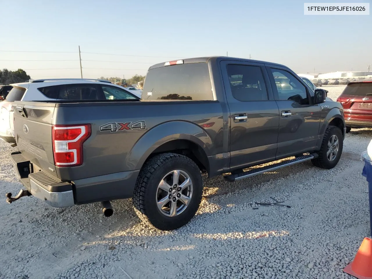 2018 Ford F150 Supercrew VIN: 1FTEW1EP5JFE16026 Lot: 74551614