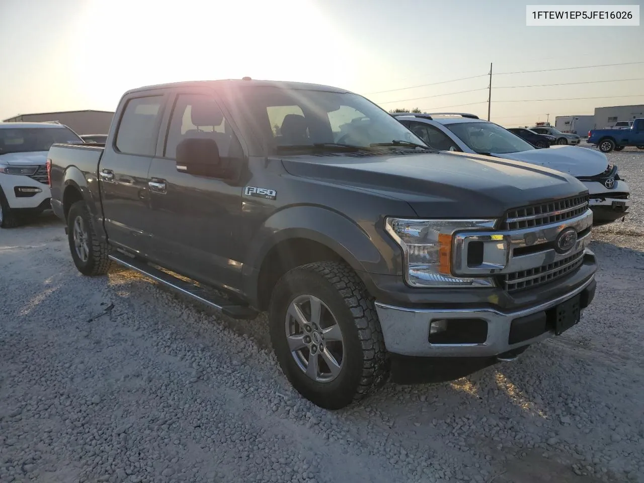 2018 Ford F150 Supercrew VIN: 1FTEW1EP5JFE16026 Lot: 74551614