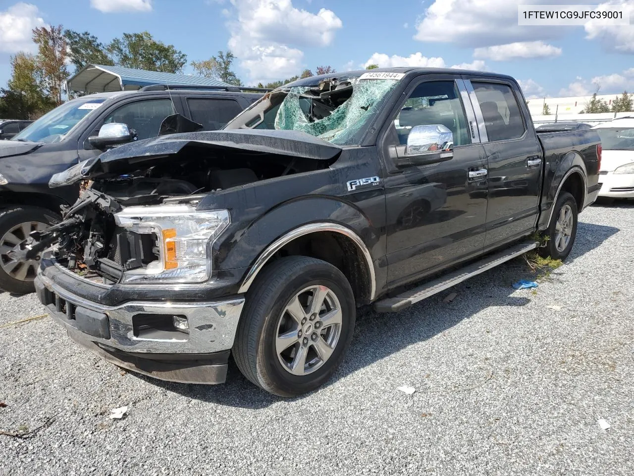 2018 Ford F150 Supercrew VIN: 1FTEW1CG9JFC39001 Lot: 74561944