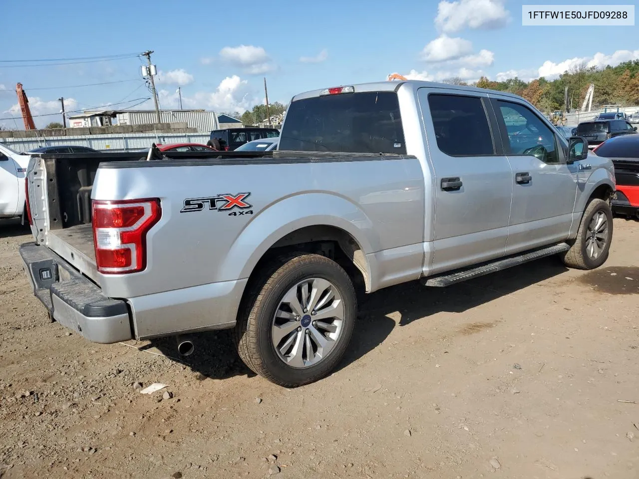 2018 Ford F150 Supercrew VIN: 1FTFW1E50JFD09288 Lot: 74571814