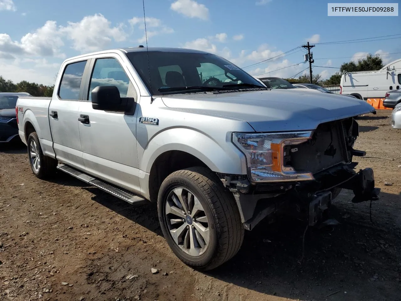 2018 Ford F150 Supercrew VIN: 1FTFW1E50JFD09288 Lot: 74571814