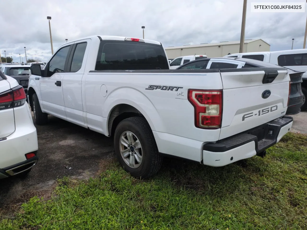 2018 Ford F150 Super Cab VIN: 1FTEX1CG0JKF84325 Lot: 74591654