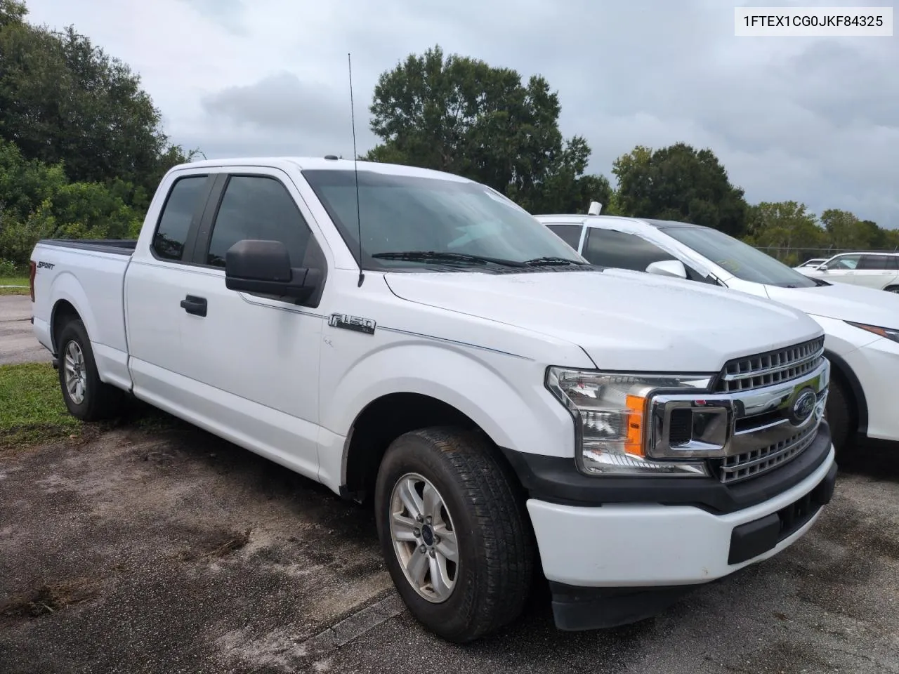 2018 Ford F150 Super Cab VIN: 1FTEX1CG0JKF84325 Lot: 74591654